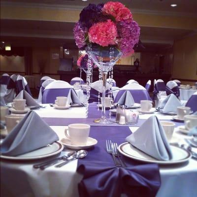 Color scheme/centerpiece