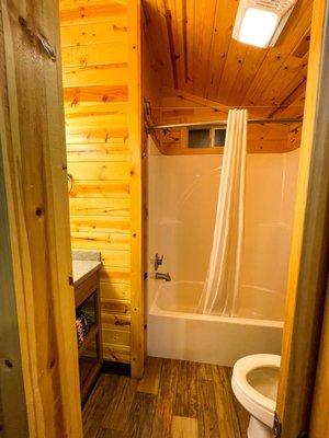 Cabin bathroom