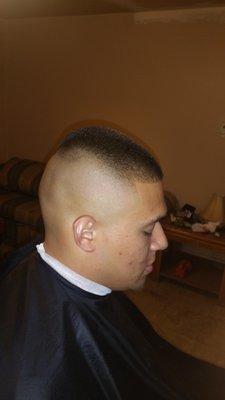 High bald fade