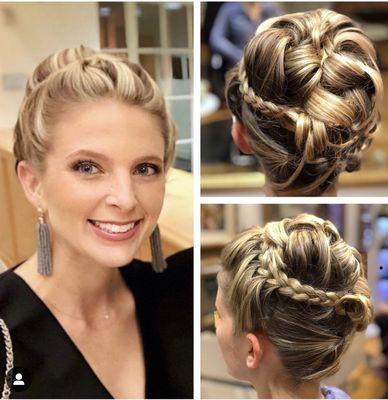 Hair updo