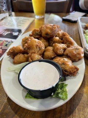 Battered Mushrooms