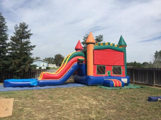 Water slide bounce house from Fiesta!