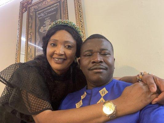 GENERAL OVERSEER AND WIFE