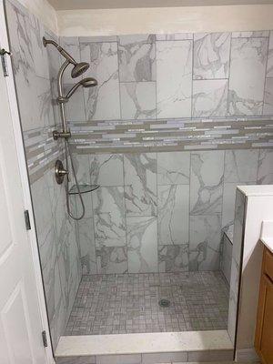 Modern Tile Shower