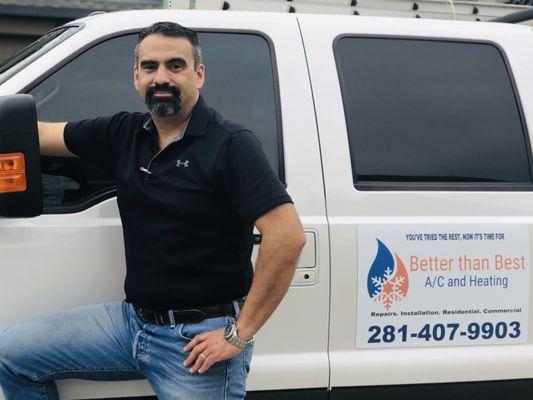 Brock Linares welcomes you to Better Than Best A/C and Heating