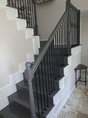 Stair renovation.