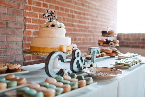 Dessert table created by Stylish Events