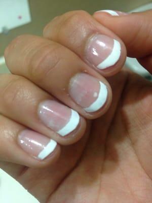 Horrible French tips. Horrible cubicles. Horrible job.