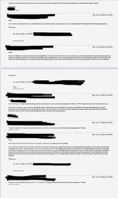 Conversation with my tenants, 2/2. Names are redacted to protect my and my tenants' privacy.