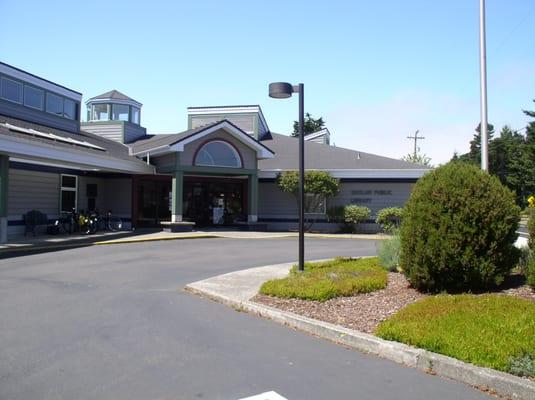 The Siuslaw Public Library Main Branch in Florence, Oregon