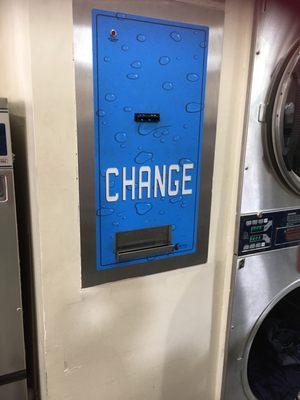 Change machine