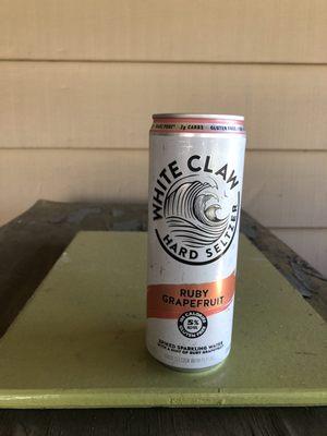 White claw hard seltzer (2.50)