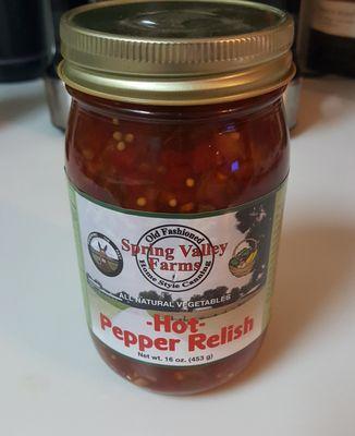 Best hot pepper relish on the planet.