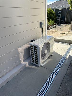 Outdoor Condenser Unit.