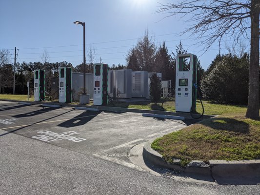 Electrify America Charging Station, Walterboro