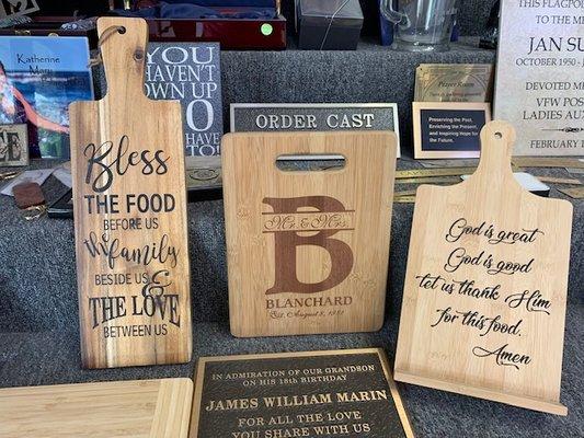 Cutting boards make nice gifts