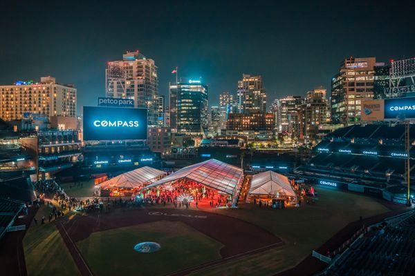 Corporate event at Petco Park