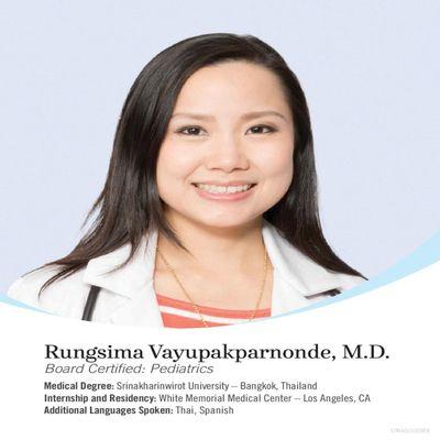 Dr. Rungsima, M.D.