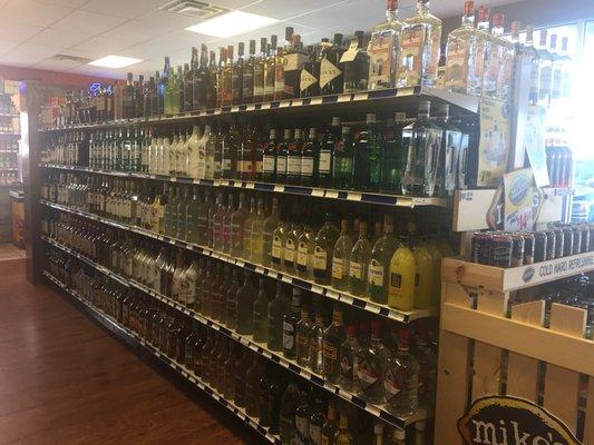 Liquor options