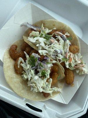 Shrimp tacos