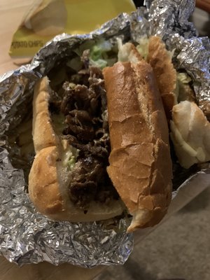 Philly Steak and Cheese Sub