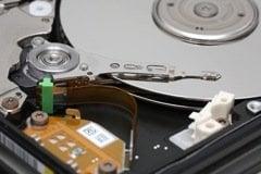 This is an internal picture of healthy Hard Disk Drive.