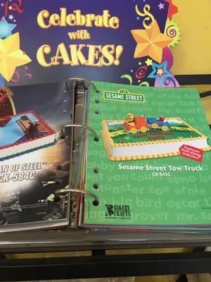 Cake decoration book for kids @ Carousel bakery, Sweetwater