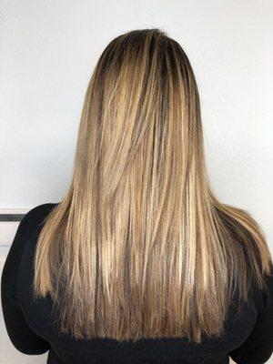 Hair by Diane specializing in dimensional highlights, balayage, gray coverage and haircuts call or text 559-281-4161 for info