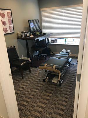 Treatment Room at Harmony Chiropractic Center, Inc.