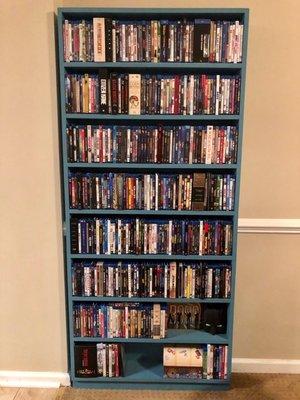 Custom DVD Shelf