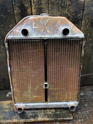 Ford flathead radiator