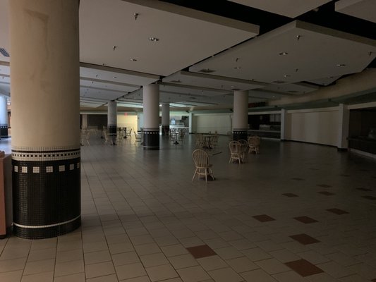 Deserted food court