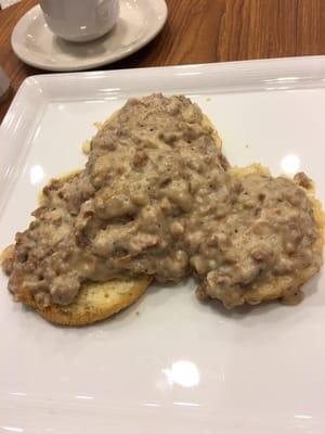 Biscuits and Sausage Gravy