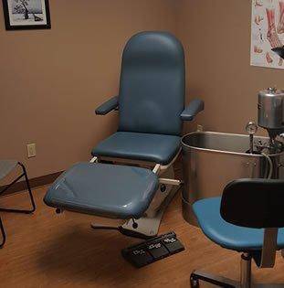 South Shore Foot Care Franklin Square Exam Room