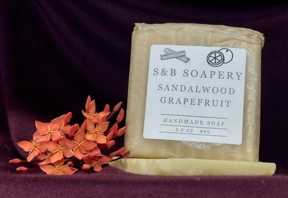 Sandalwood Grapefruit Soap