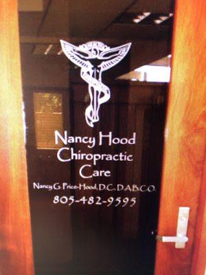 Nancy Hood Chiropractic Care