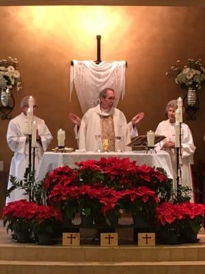 Bishop Mathes' Visit to St. Timothy's