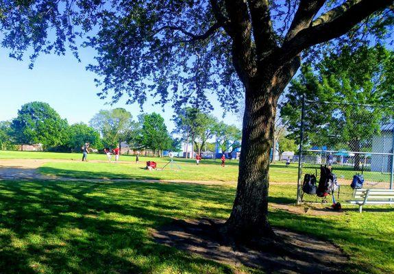 Baseball practice