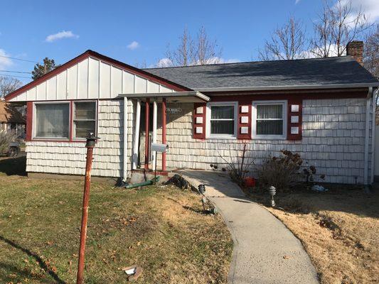 We buy ugly houses like this one in Nassau County, NY and make them beautiful again!