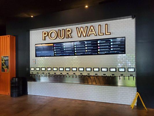 Alcohol wall