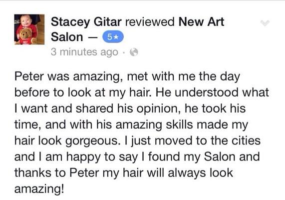 New review!! Thanks Stacy of Duluth!