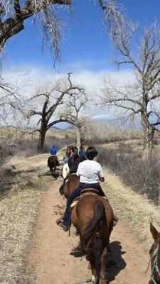 Trail Rides, Horseback riding