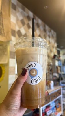 Iced Banana Caramel Latte