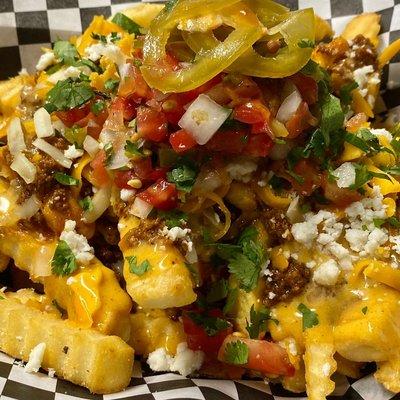 Loaded Angus Beef Nacho Fries