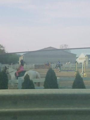 Riding at stables