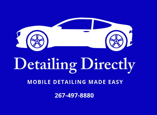 Logo of Detailing Directly. Mobile Detailing Services