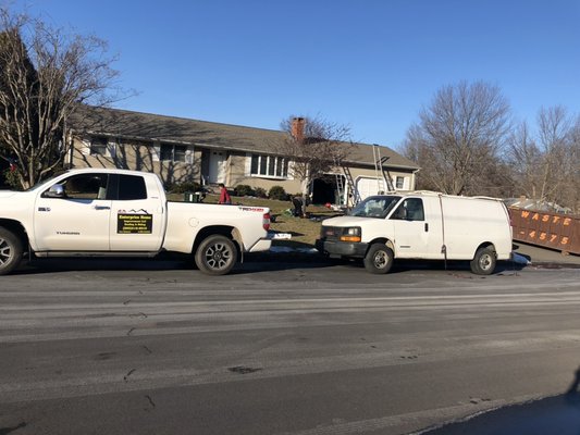 Roofing install