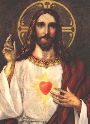 The Sacred Heart of Jesus...