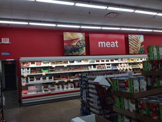 Fresh meat section