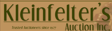 Kleinfelter's Auction Inc. logo